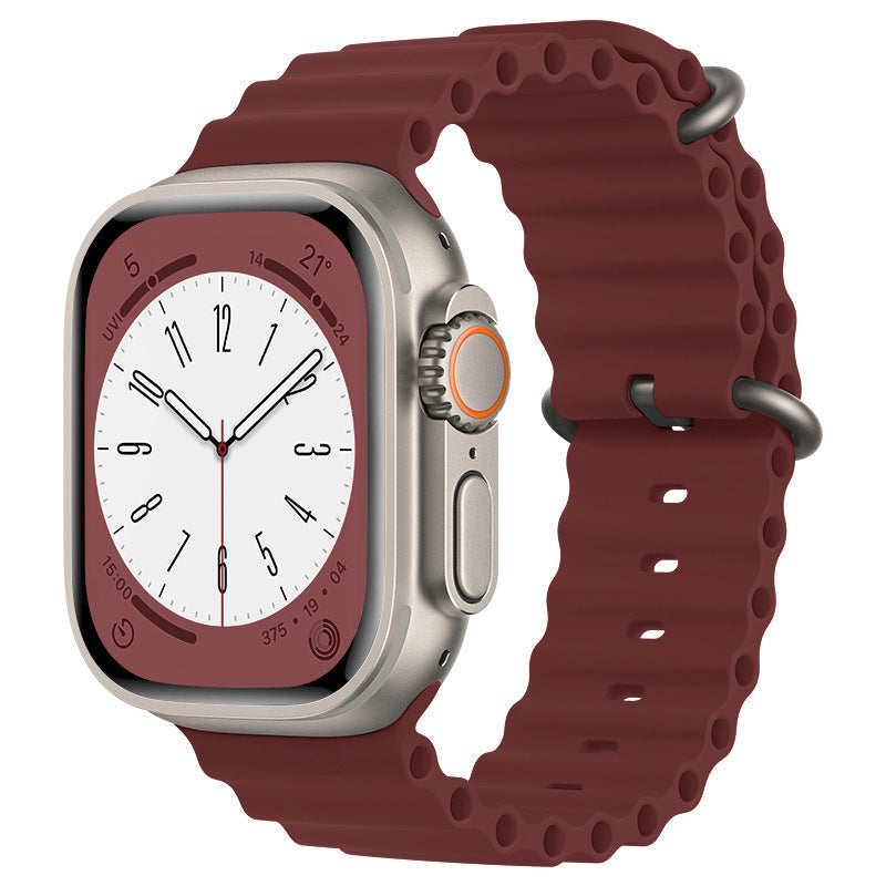New Fashion Ocean Silicone Watch Band